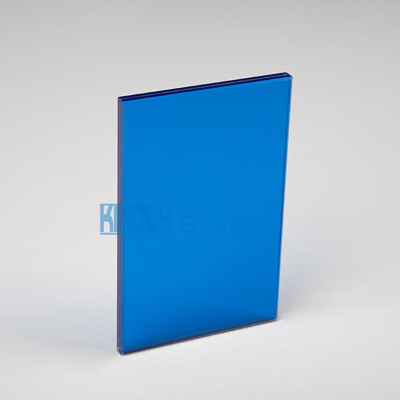 44.2 Diamond Blue PVB Clear Laminated Glass